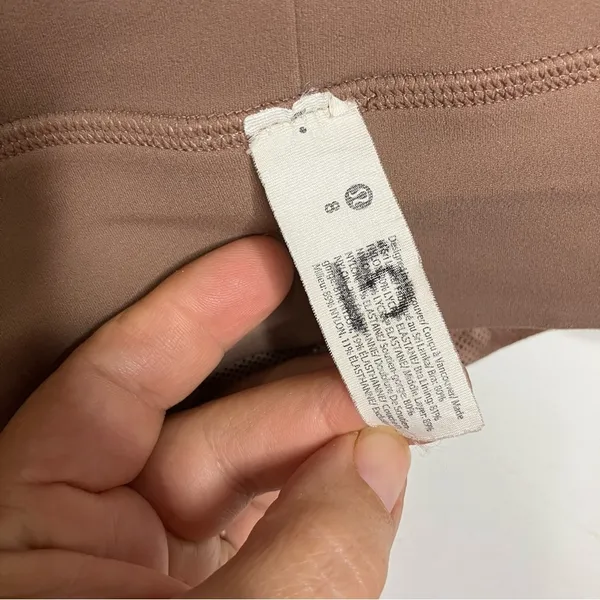 Lululemon align reversible yoga bra metallic shimmery and brown women’s size 8‎ - Image 7