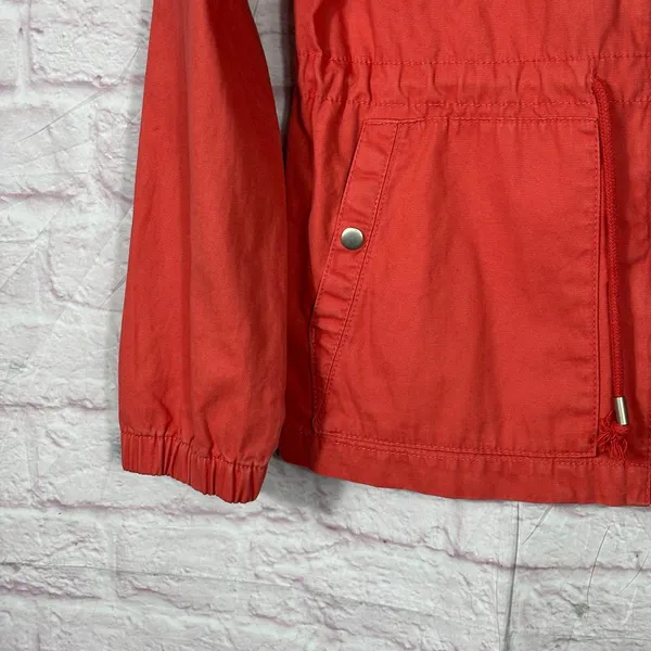 Old Navy Women's Medium Coral Lightweight Jacket - Image 3