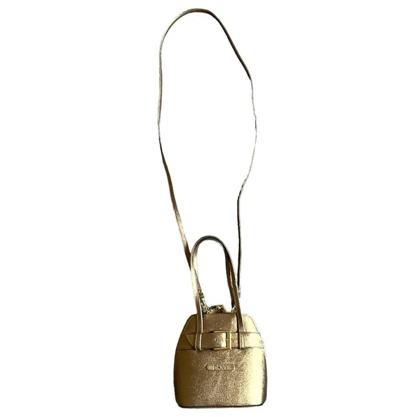 DKNY Gold Metallic Mini Bag - Image 2
