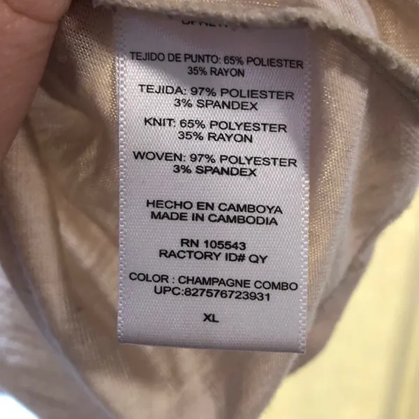 🎉 4 for $20 Daisy Fuentes blouse, XL - Image 4