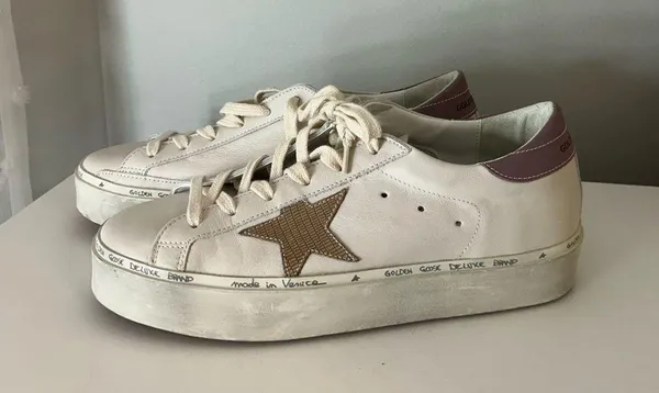 Golden Goose Hi Star Low Top Platform Sneaker - Image 4