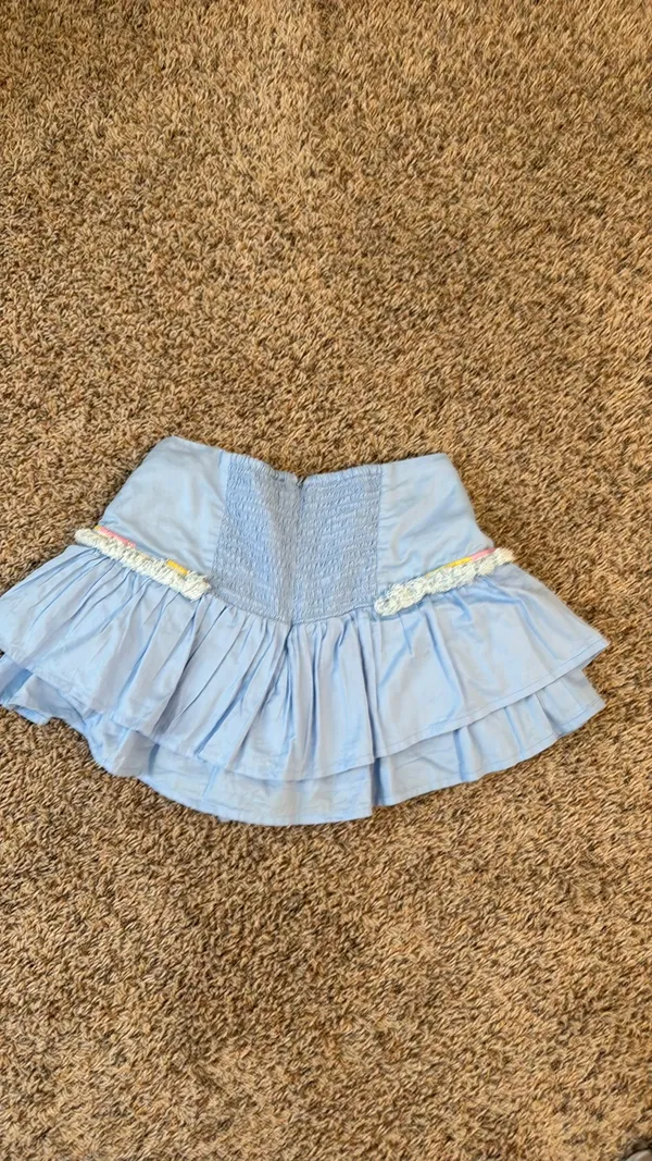 Cake for Dinner Blue Skort Size XS - Image 3