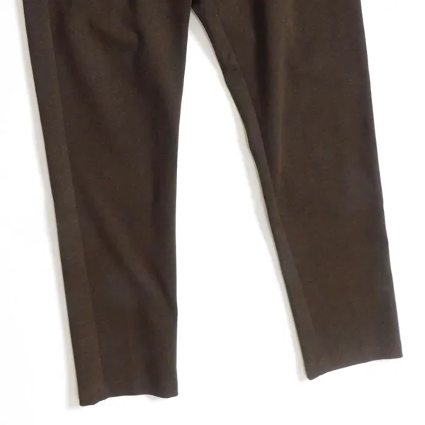 J. MCLAUGHLIN Brown Becca Tapered Trousers Pants Stretch Pockets Legging Size 14 - Image 5