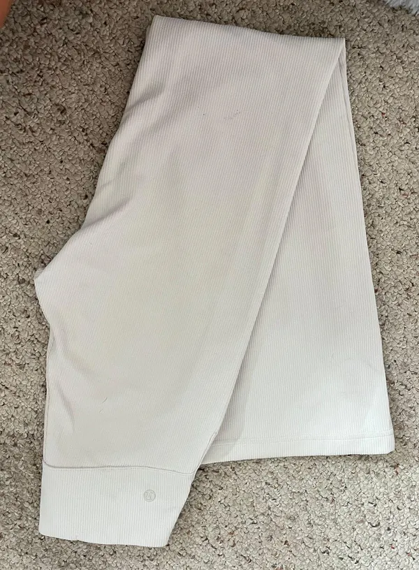 Lululemon ribbed softstreme flare pants - Image 5