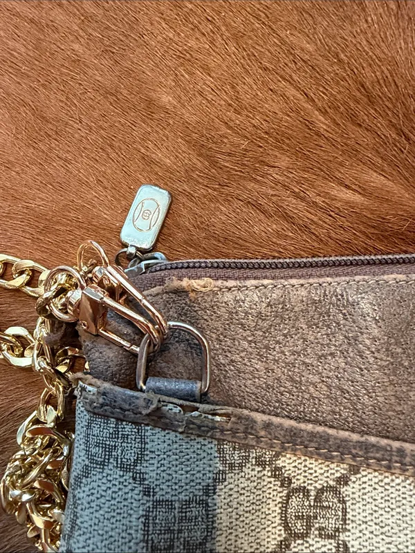 Vintage Gucci crossbody bag/ clutch purse * project - Image 14