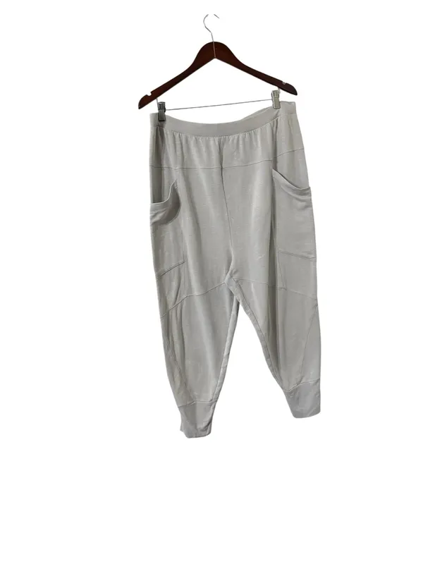ANTHROPOLOGIE Daily Practice Gray Relaxed Joggers Sweatpants - Image 4