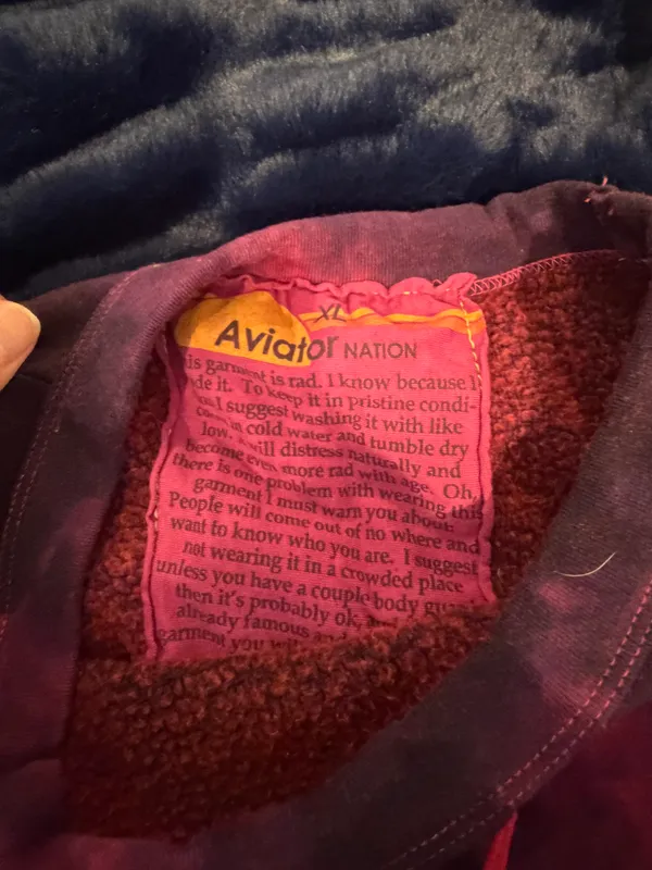 Aviator Nation sweatshirt Size XL - Image 2