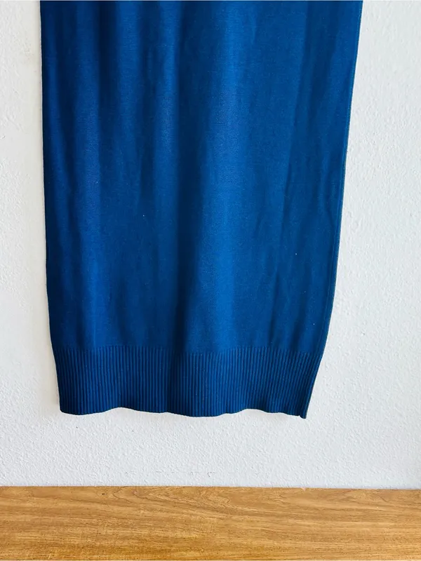 Skinnygirl Navy Tank Maxi Dress with White Trim - Image 7