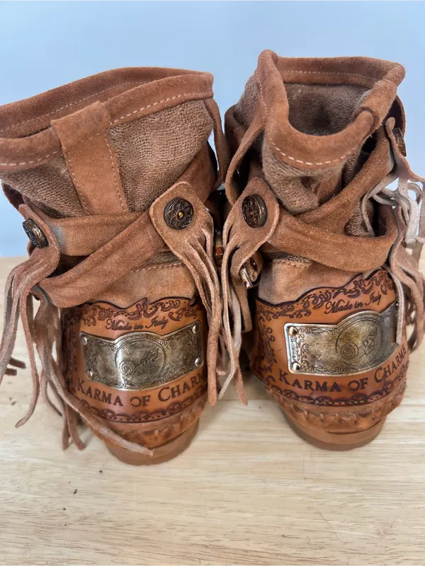 Free people karma Fringe Moccasin Karma Of Charme Italy - Image 5