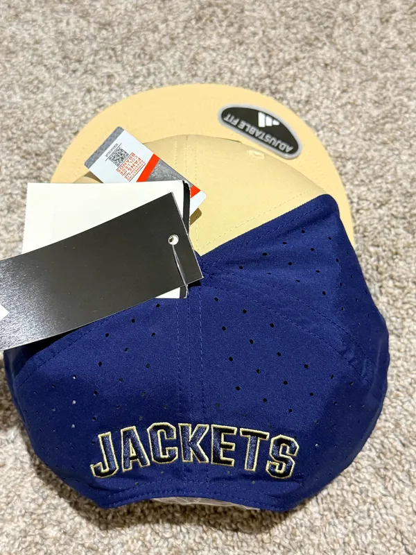 New Adidas Georgia Tech Yellow Jackets Hat Men’s Adjustable Snapback Cap - Image 5