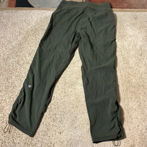 Lululemon Dance Studio‎ Crop 25 Granola Girl Jogger Pants W6AVQS Womens 4 - Image 3