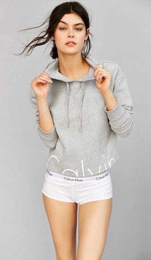 Calvin Klein Cropped Sweatshirt - Image 2