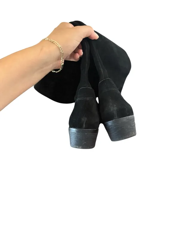 FRYE & CO Caden Stitch Suede Leather Knee High Tall Boots - Image 11