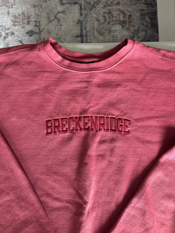 Oversized Breckenridge Crewneck Pink Size L - Image 2