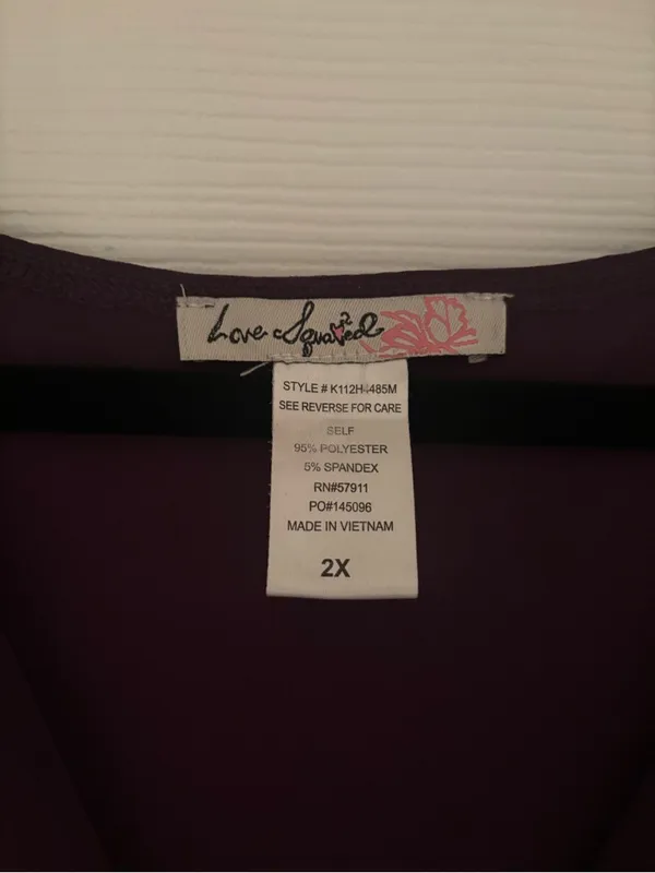 Love Squared Women's Plus Size Knotted Maxi Dress, Size 2X - Image 5