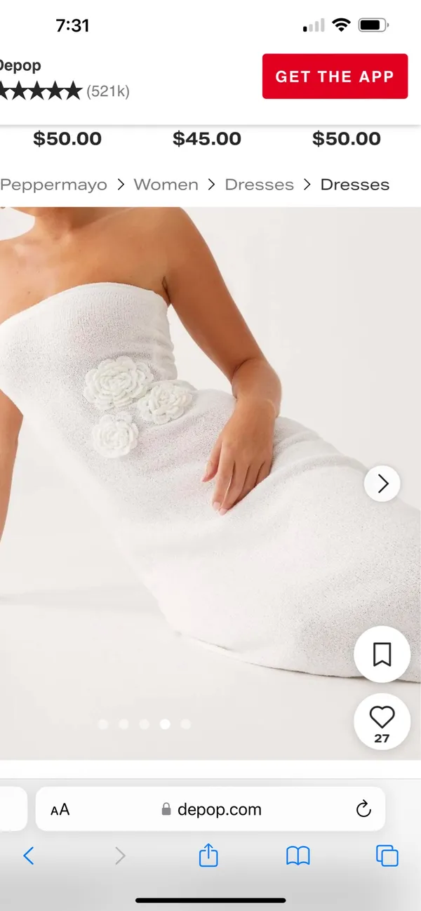 Peppermayo Maxi Dress Knit - Image 4
