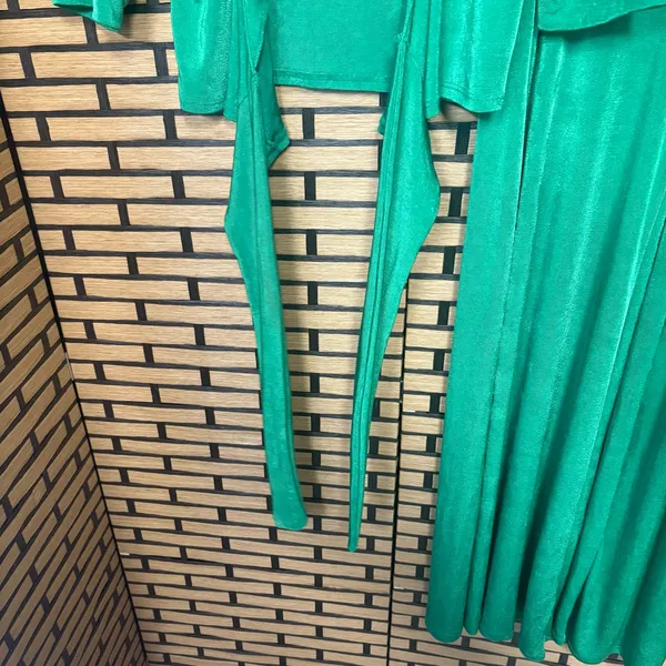 Yellow Cabbage‎ Green Two Piece Outfit Size Small - Image 4