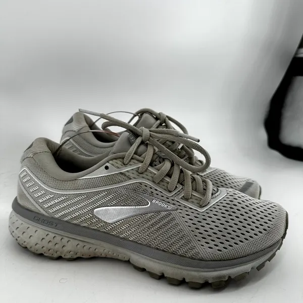 Brooks Ghost 12 Road Running Shoes Road Dna Loft BioMoGo Light Gray 7 - Image 3