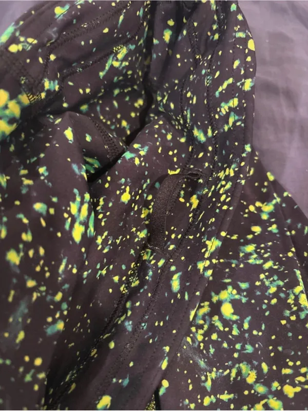 lululemon athletica Neon Green Splatter & Purple Tie-Dye Leggings Duo - Image 5