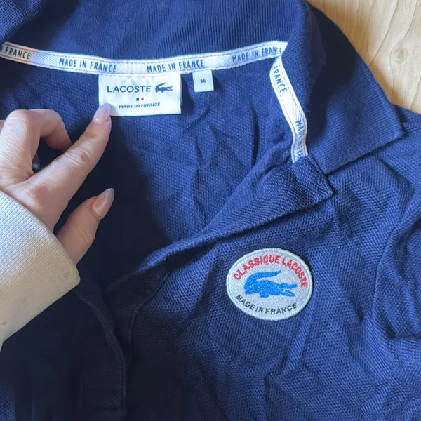 Lacoste Navy Polo Dress - Image 2