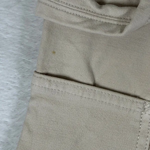 Wilfred Free Aritzia Beige High Rise Carpenter Straight Leg Utility Pants Size 8 - Image 11