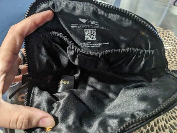 YSL Yves Saint Laurent Black Pouch - Image 9