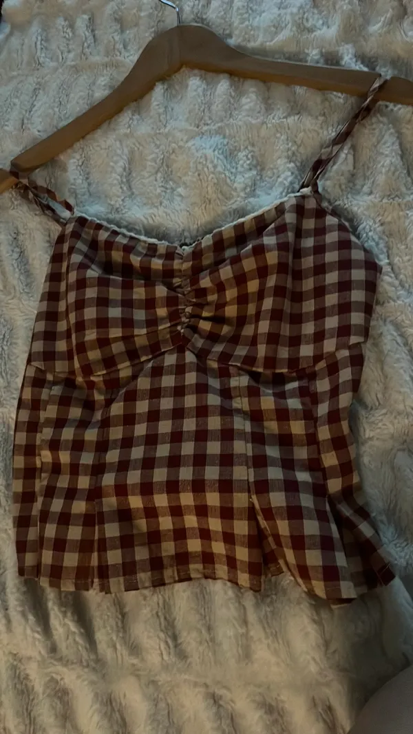 Cider Gingham Cami Top - Image 4