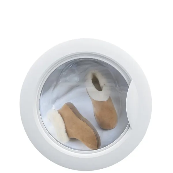 NEW Rockdove Womens Plush Faux Fur Collar Bootie Slippers 68238f63aa91b Brown 6M - Image 3