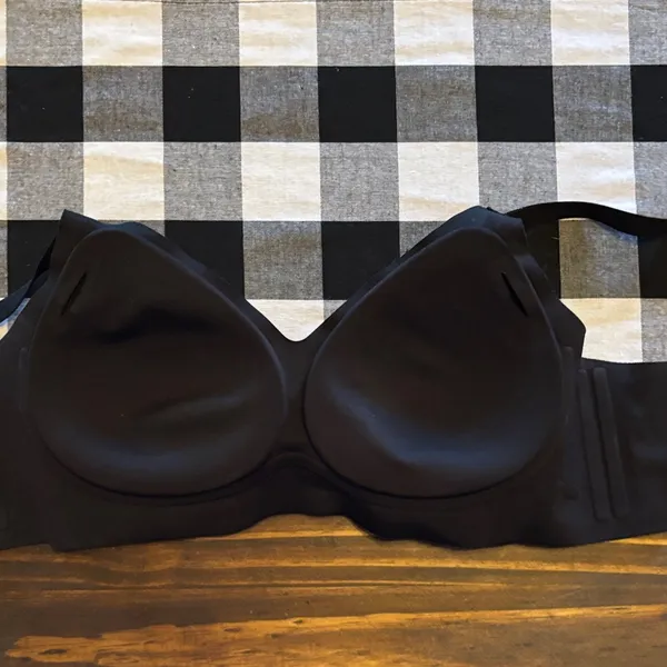Seamless Black Bra xl - Image 3