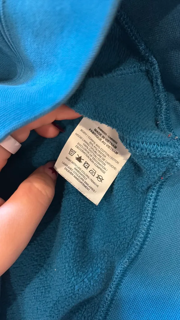 Blue Nike Hoodie - Image 4