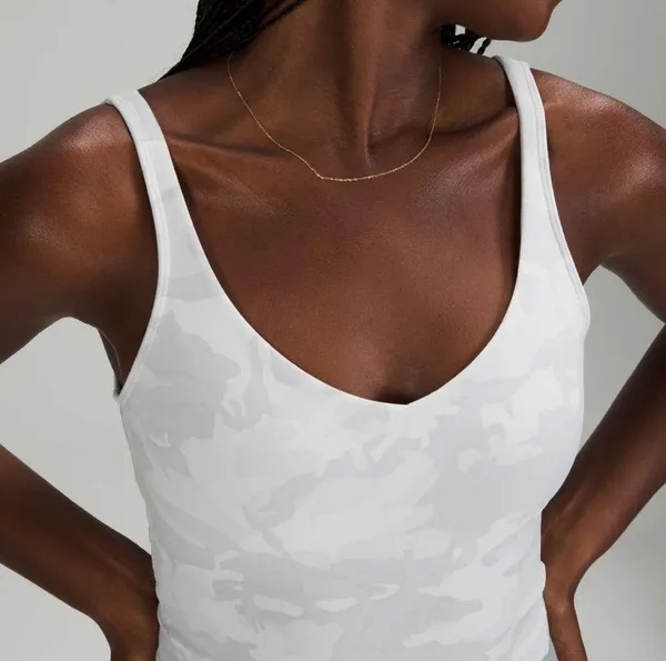 Lululemon Align Tank - Incognito Camo Alpine White Multi Size 14 - Image 8