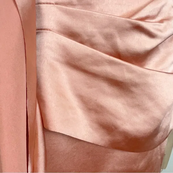 Elliatt Wanda One Shoulder Satin Cocktail Dress Wedding Guest Bridesmaid Party - Image 3