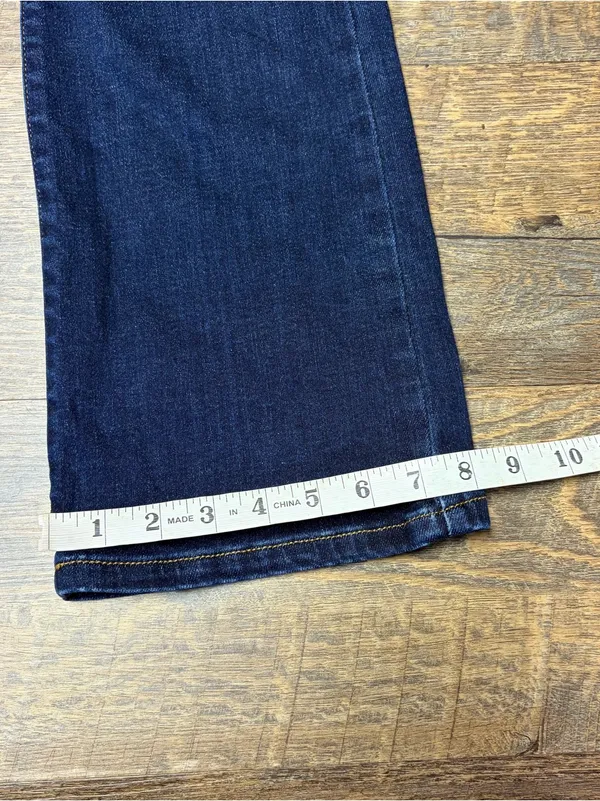 Judy Blue Mid Rise Bootcut Jeans Women’s 7/28 Stretch Dark Wash Blue - Image 2
