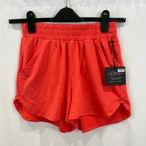 DYI Define Your‎ Inspiration Women's Athleisure Shorts Small Coral French Terry - Image 2