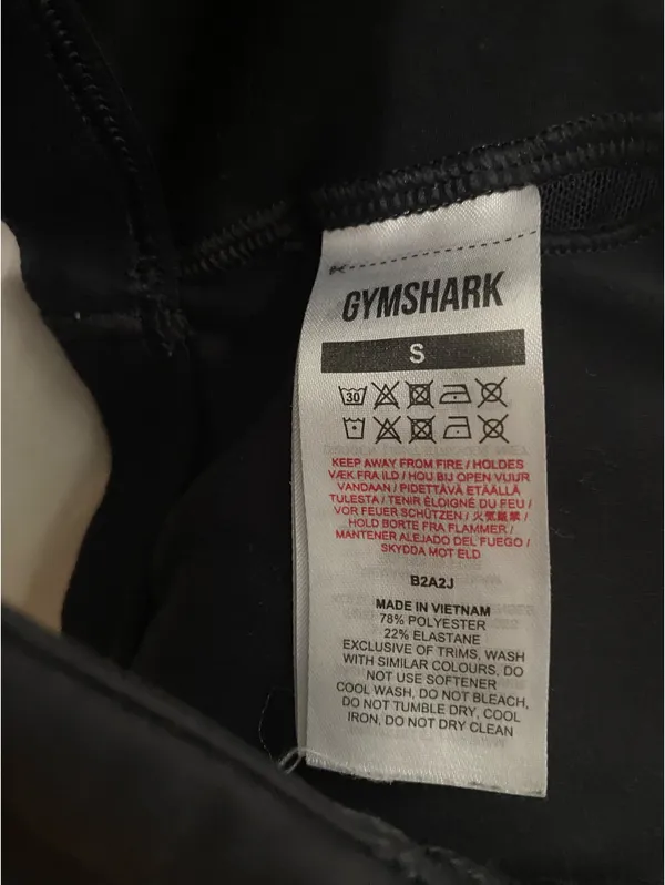 Gymshark Black Slim-Strap Sports Bra - Image 4