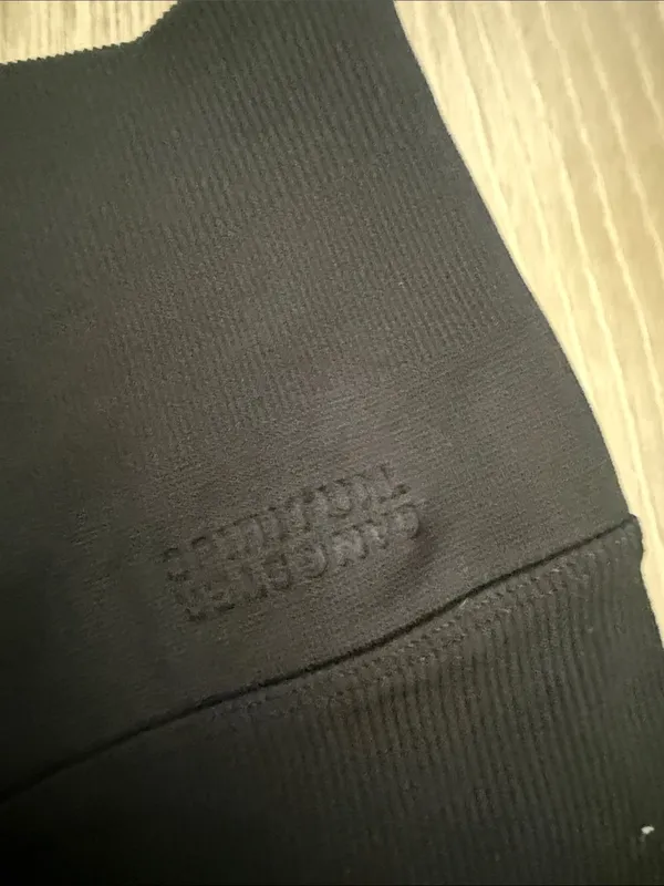 Spiritual Gangster Auralight Black Ribbed High-Waist Leggings Small - Image 5