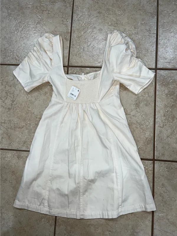 Free People Denim Dress Mini - Image 3