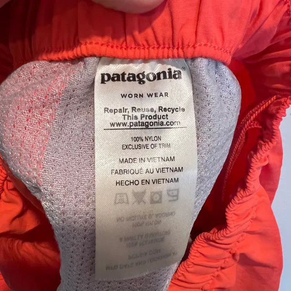 Patagonia - Barely Baggies 2.5” Neon Orange Athletic Outdoors Hiking Sports - Image 7