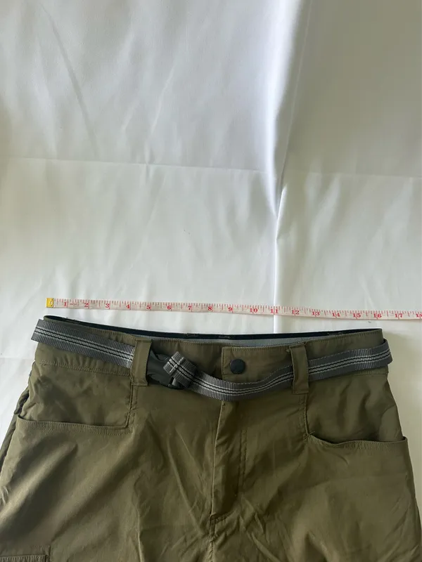 ORVIS MEN'S TECH CARGO BELTED SHORTS(BURNT OLIVE Size 32 - Image 6