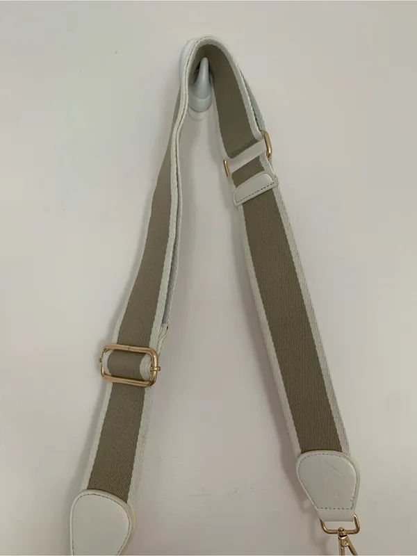 Ah Dorned Canvas Bag White - Image 6
