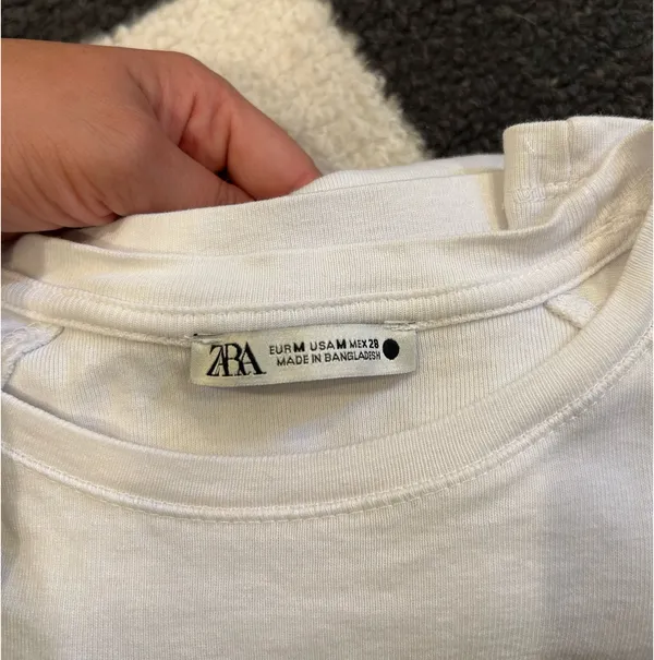 ZARA Tee White - Image 4