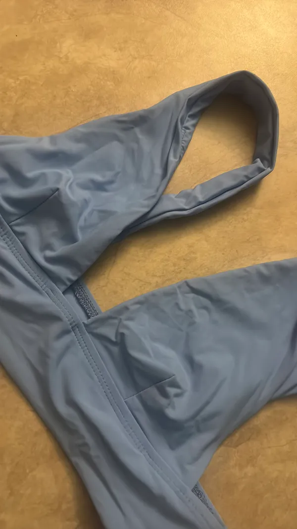 Vicious Young Babes Bathing Suit Top Blue - Image 3