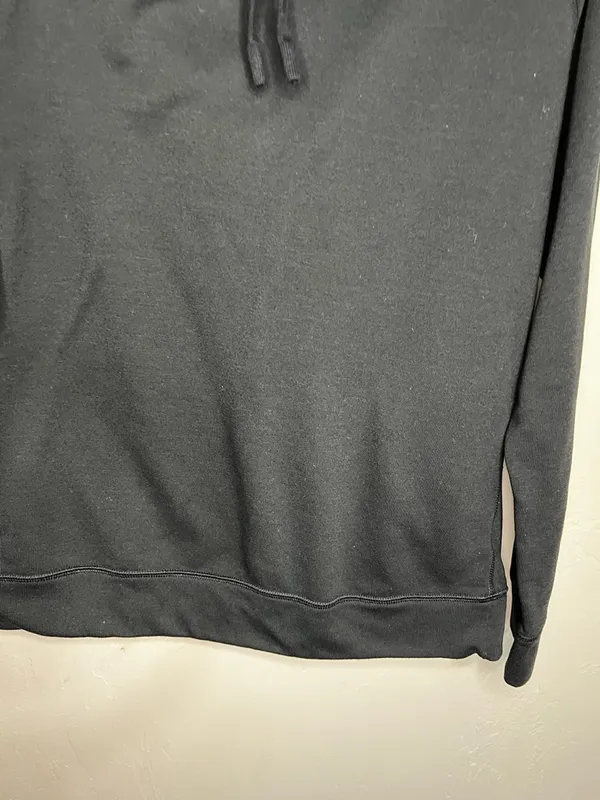 Nike Dri-Fit Black Funnel‎ Cowl Neck Athletic Sweater - Image 2