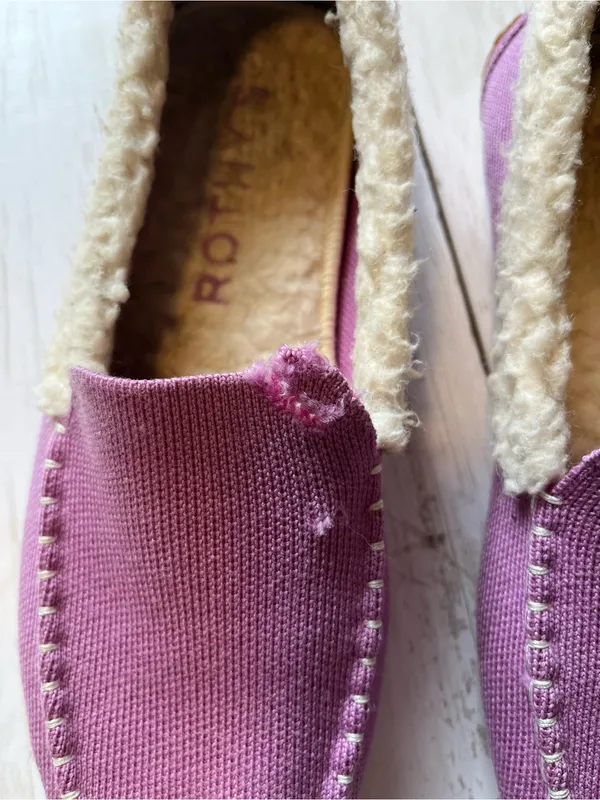 Rothys “Limited Edition” Lavender Merino Slipper Size 8 - Image 2
