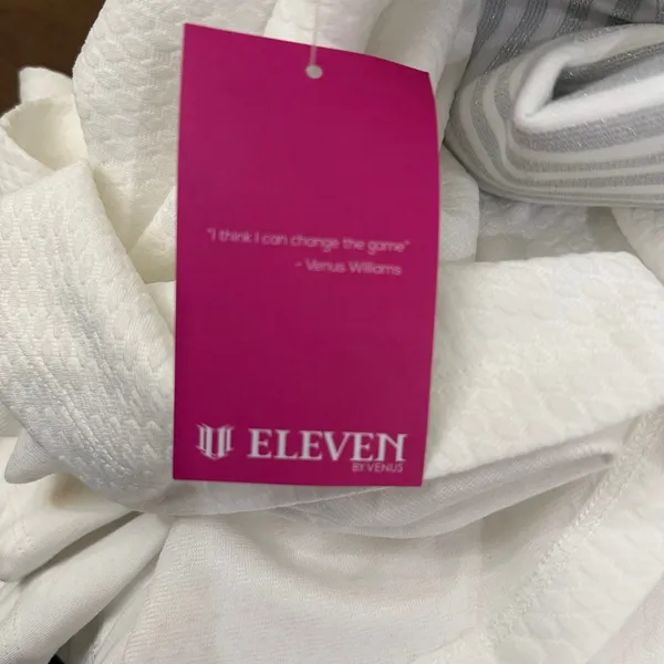 Eleven‎ By Venus Williams White Tennis Skirt Skort Sparkle Waistband S - Image 4