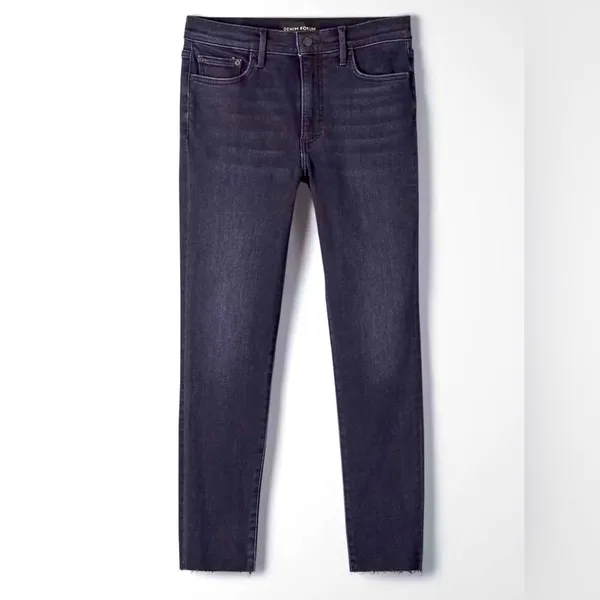 Aritzia Denim Forum The Nico Mid Rise Skinny Jeans Womens 27 Slim Stretch Crop - Image 5