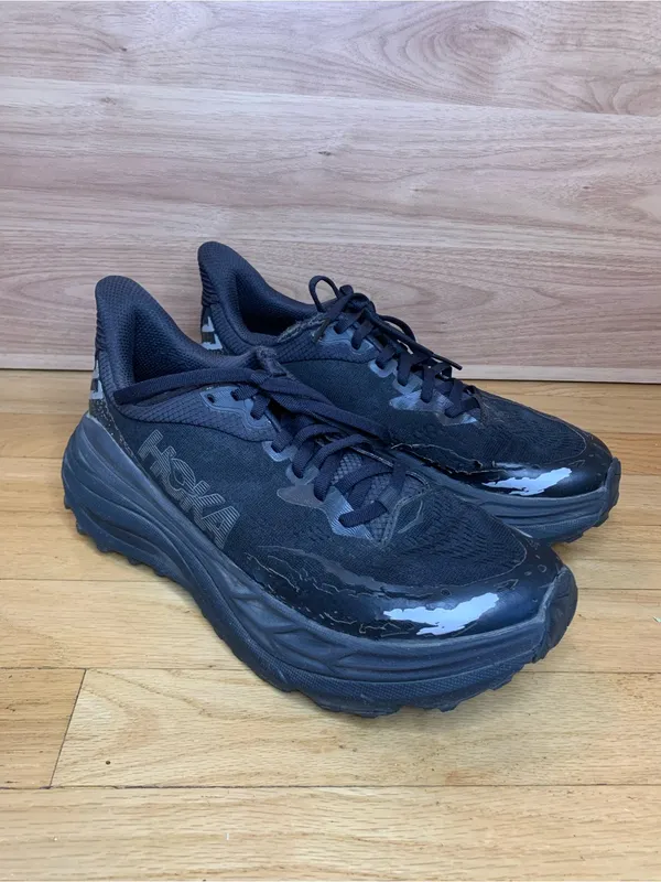 Hoka Women's Stinson 7 Black Sneakers - Size 10 - Image 2