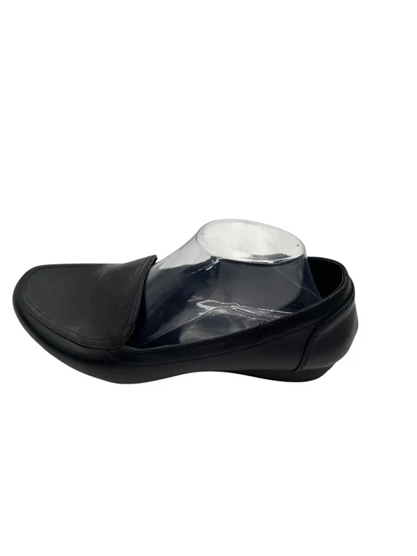 Clarks Size 10W Flex Step Clasic Stylist Black Comfort Shoes - Image 2