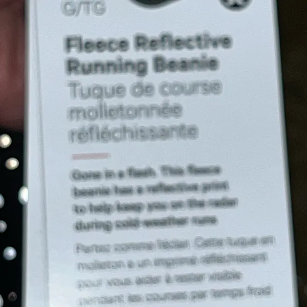 Lululemon new with tags reflective, running beanie women’s l/xl - Image 5