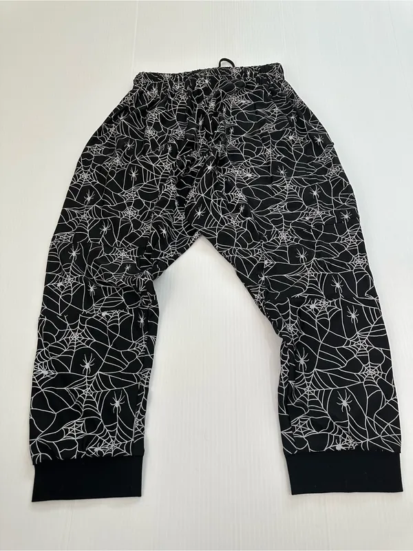 Dolls Kill Spider‎ Byte Reflective Drop Crotch Joggers, S - Image 4